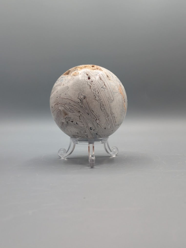 Mexican Crazy Lace Agate Sphere
