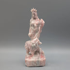 Hecate Pink Opal Carving