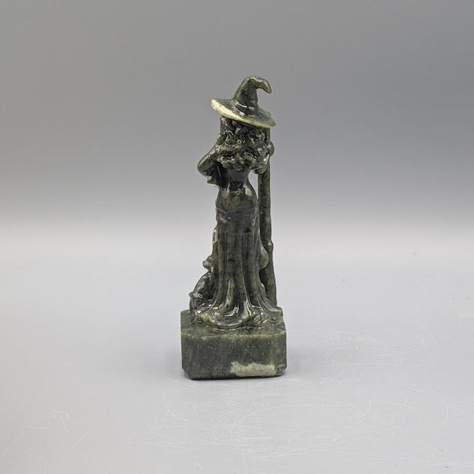 Witch Serpentine Carving