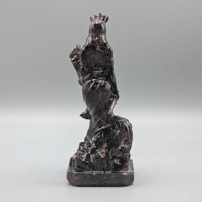 Hecate Firework Garnet Carving