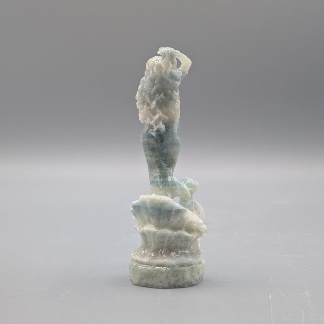 Aphrodite Sky Blue Quartz Carving
