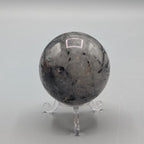 Tourmalinated Quartz Sphere