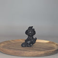 Witch Cat Carving