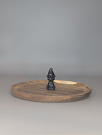 Witch Cat Carving