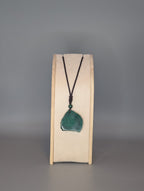 Malachite Slice Necklace