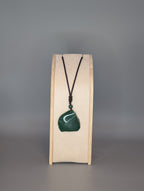 Malachite Slice Necklace