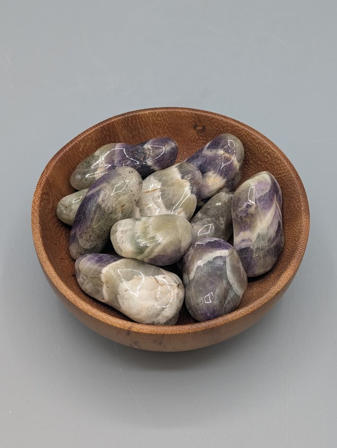 Green Amethyst Tumble