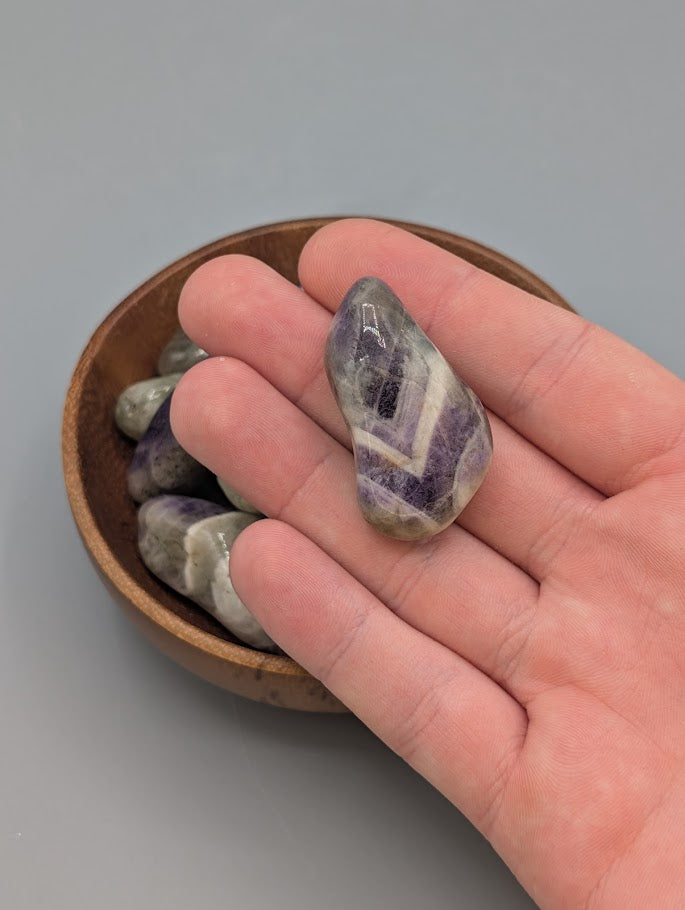 Green Amethyst Tumble
