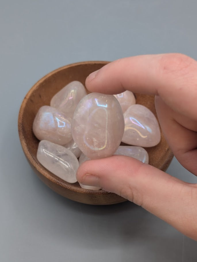 Rose Quartz Aura Tumble