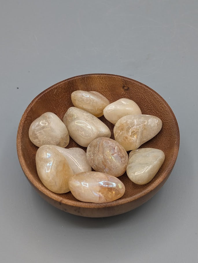 Citrine Aura Tumble