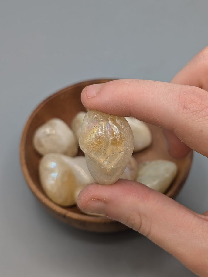 Citrine Aura Tumble