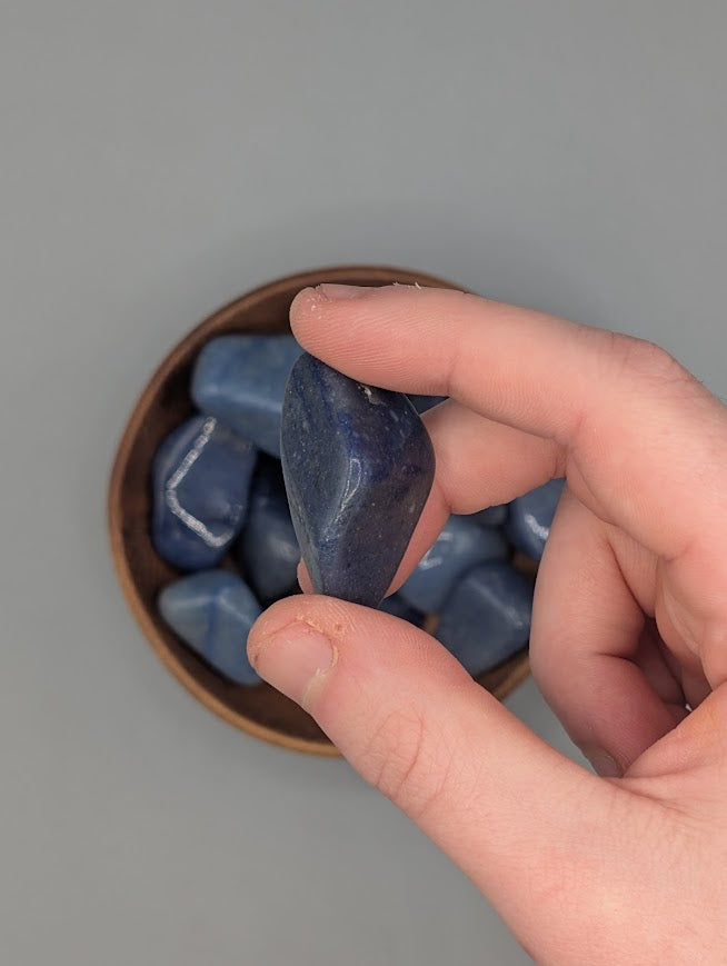 Blue Quartz Tumble