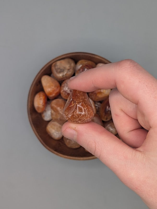 Fire Agate Tumble