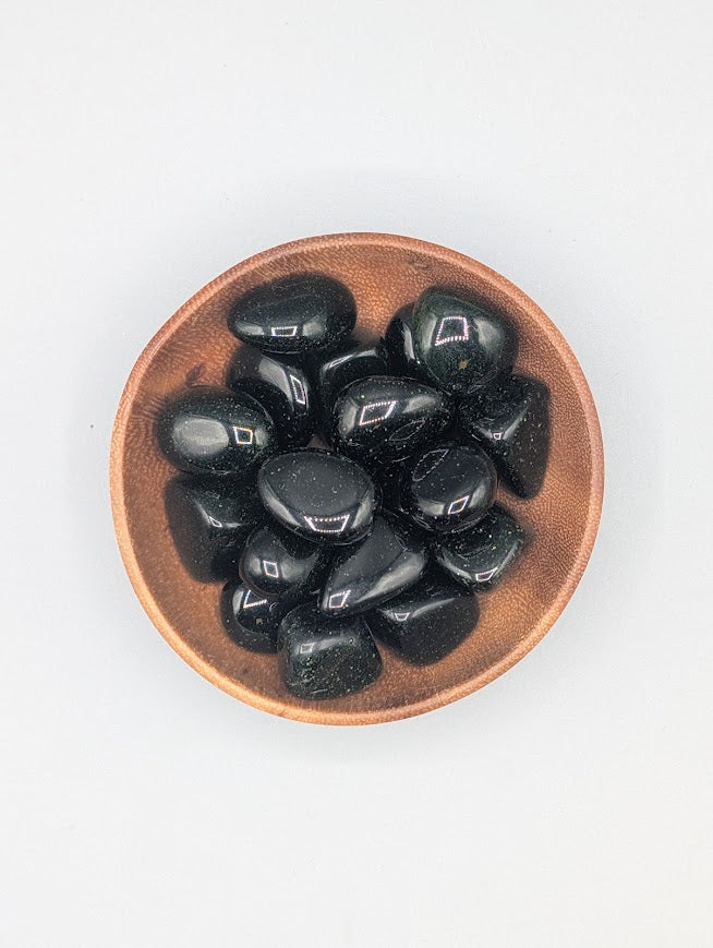 Green Goldstone Tumble