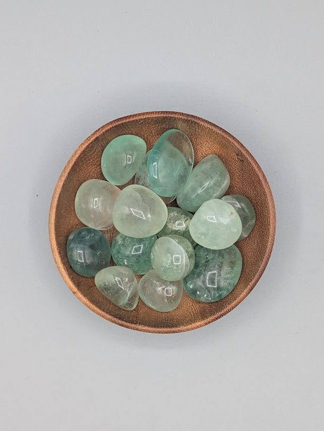 Green Fluorite Tumble