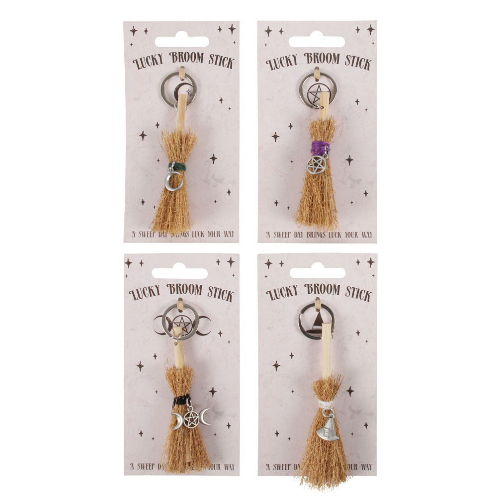 Broomstick Keyring