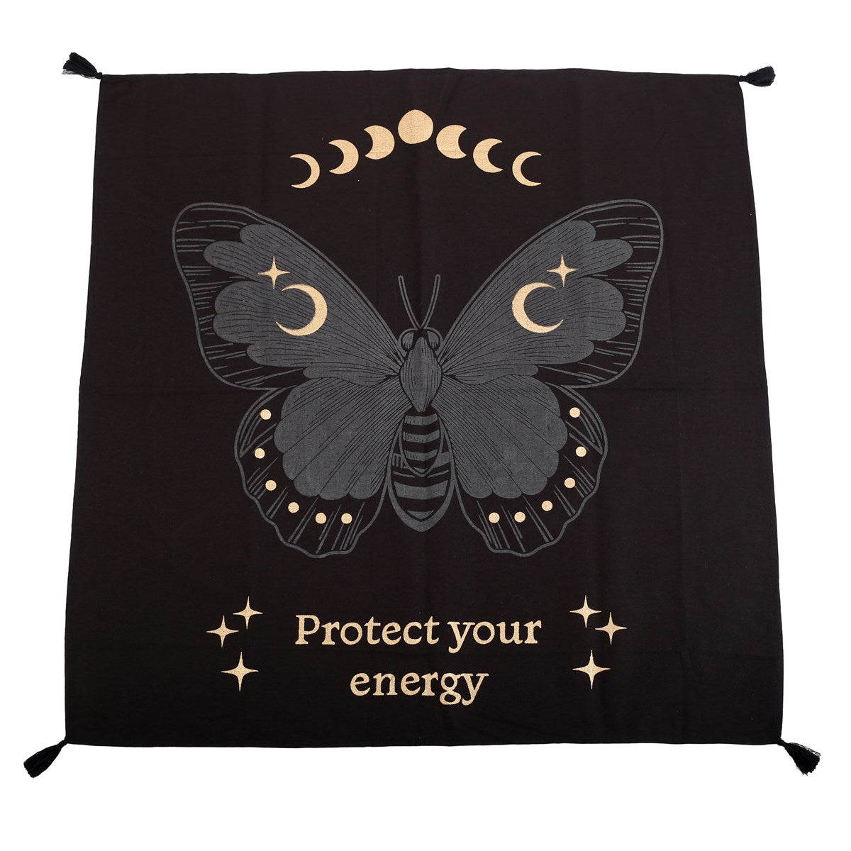 Black Moth 72cm Altar Cloth