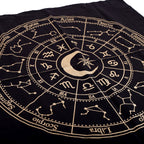 Astrology Wheel 72cm Altar Cloth