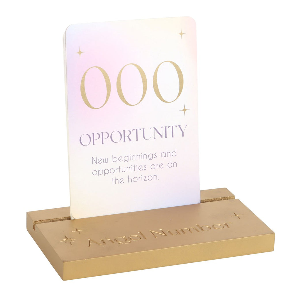 Angel Numbers Affirmation Cards