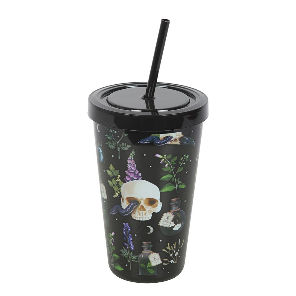 Venom & Vines Tumbler with Straw