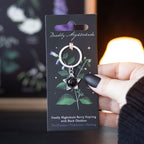 Deadly Nightshade Keyring
