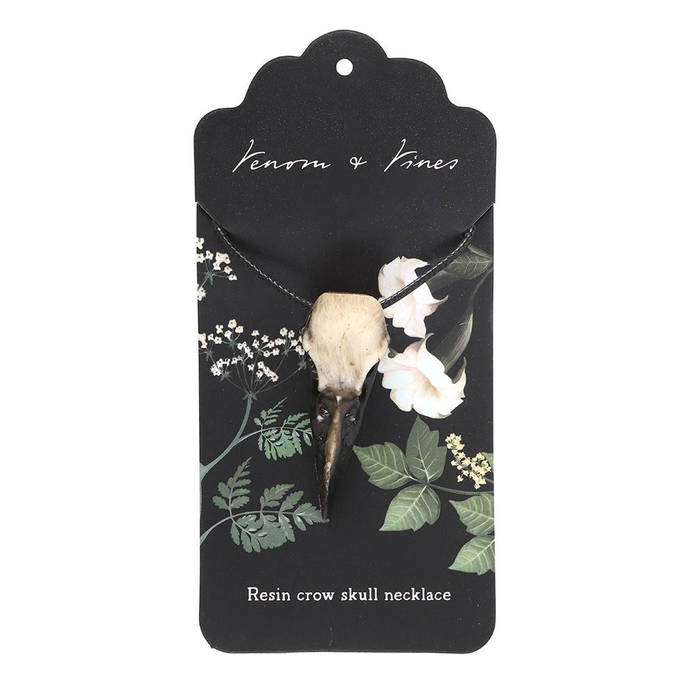 Crow Skull Necklace