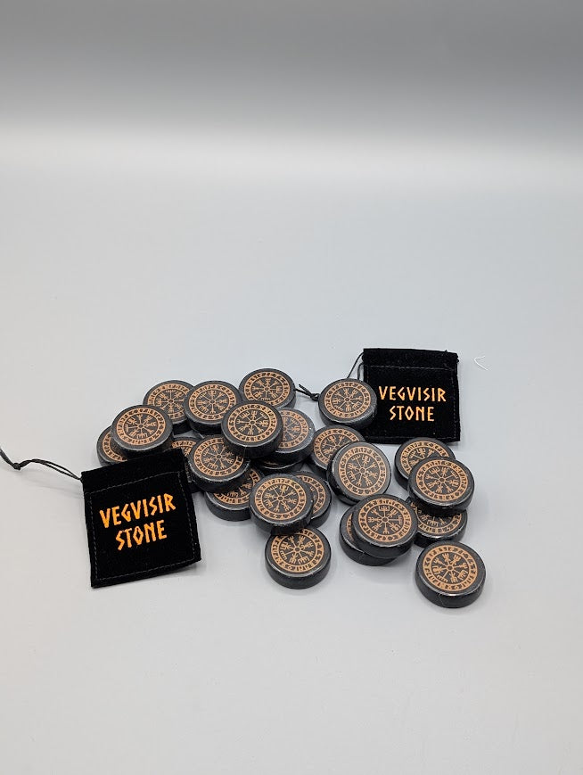 Viking Compass Pocket Stone