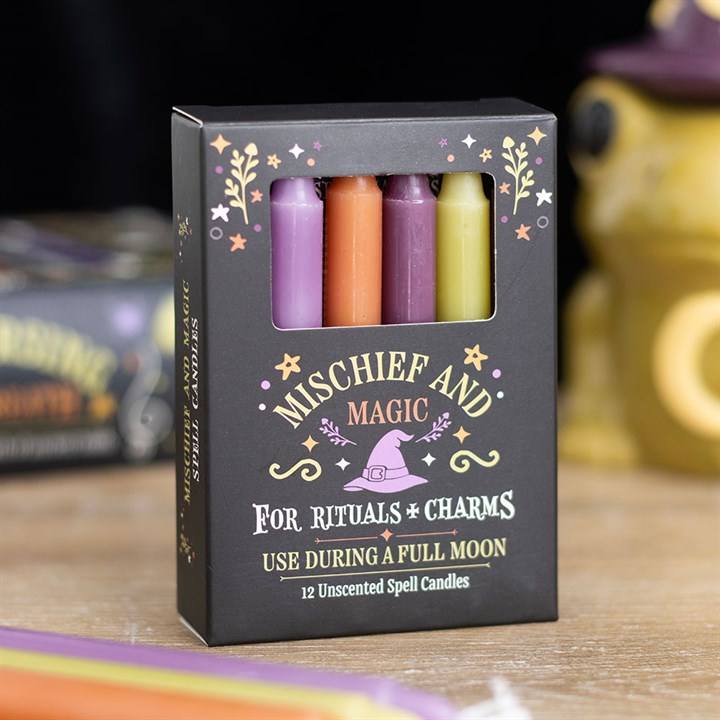 Mischief and Magic Spell Candles