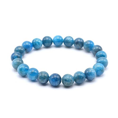 Apatite 'AAA' Bead Bracelet 10 mm