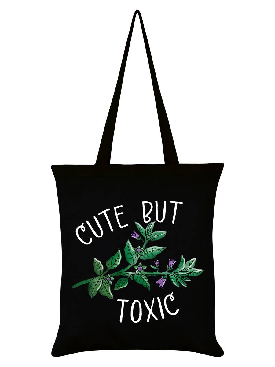 Cute But Toxic Black Tote Bag