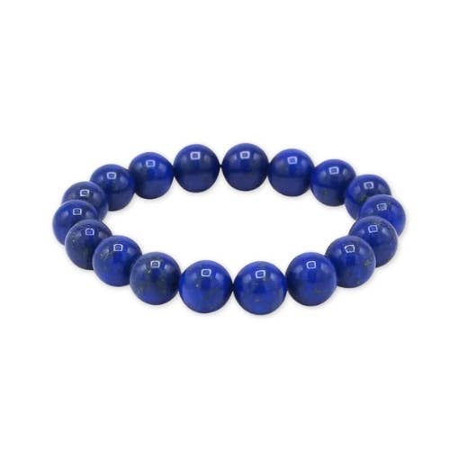 Lapis Lazuli 'AA' Bead Bracelet 10mm