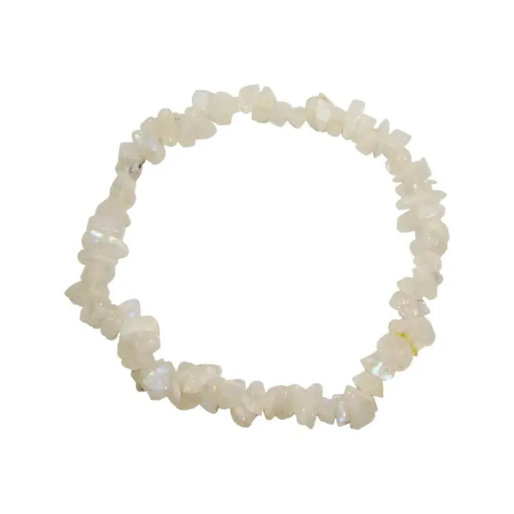 Moonstone Chip Bracelet