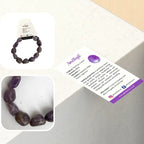Amethyst Tumblestone Bracelet