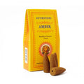 Ayurvedic Amber Backflow Cones