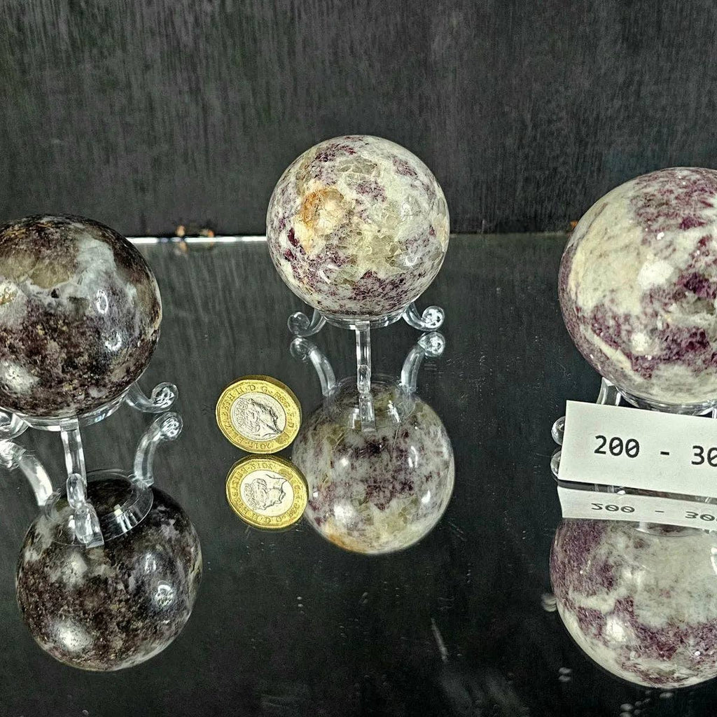 Lepidolite Sphere