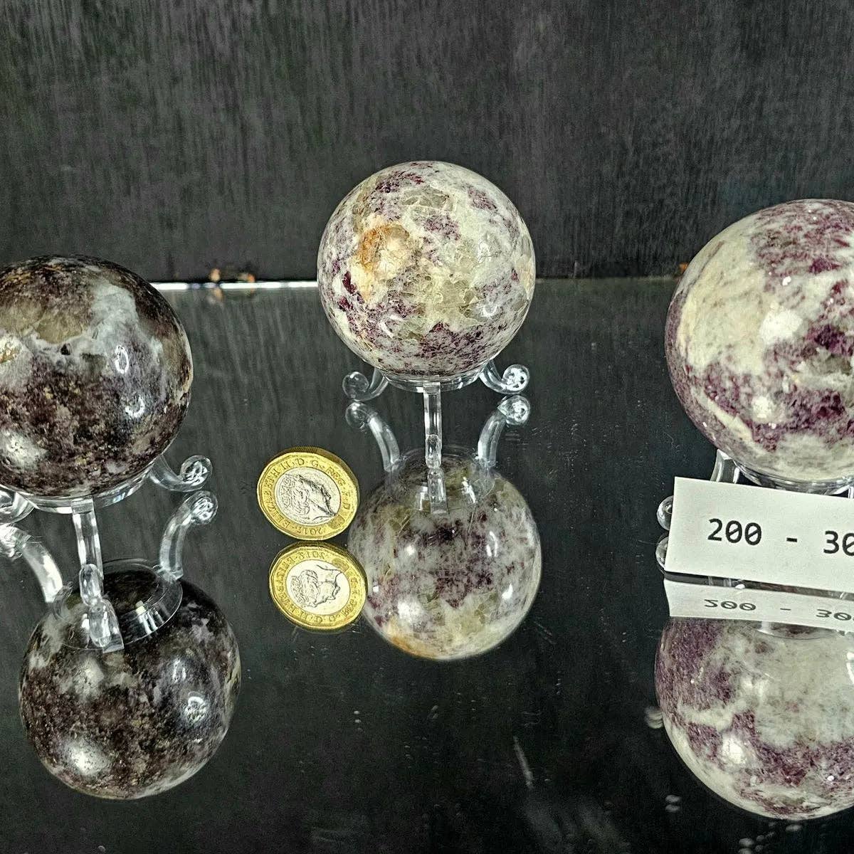 Lepidolite Sphere