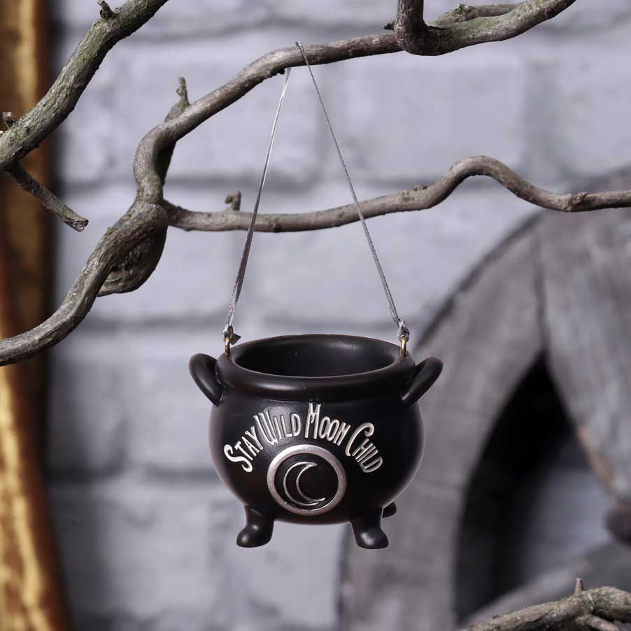 Stay Wild Cauldron Hanging Decoration