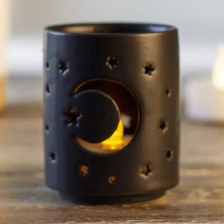 Mystical Moon Cut Out Tealight Candle Holder