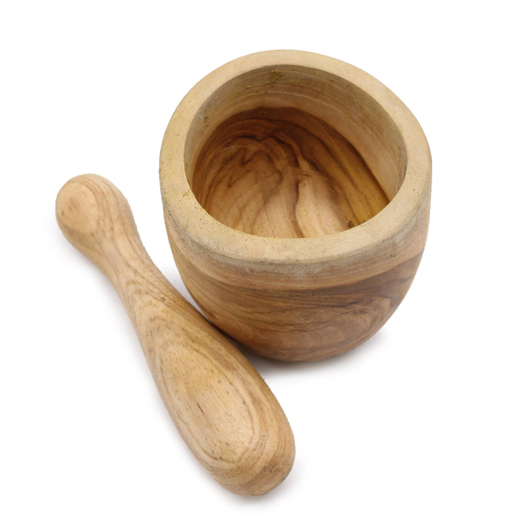 Teak Wood Pestle and Mortar