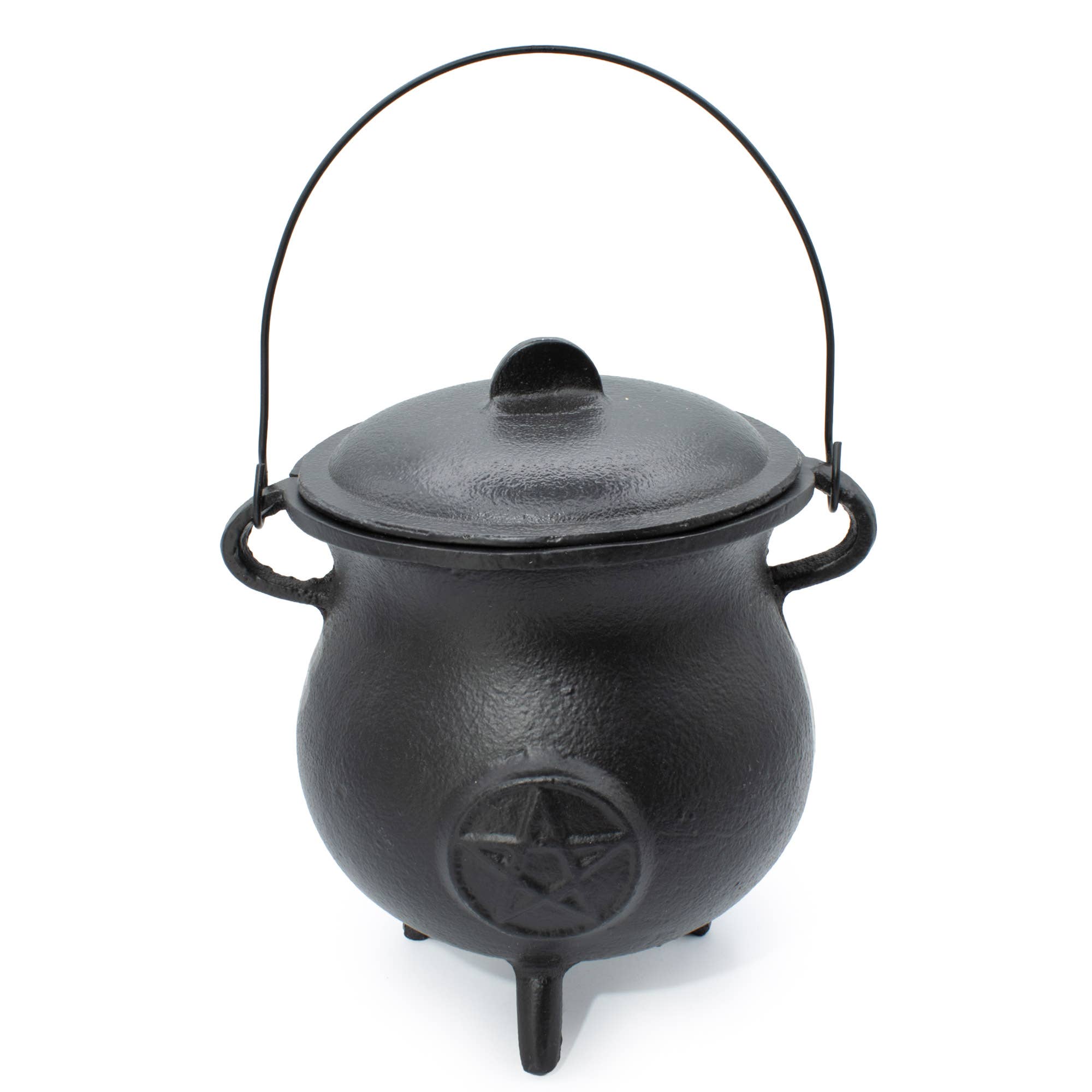 Cast Iron Cauldron with Pentagon 23x18cm