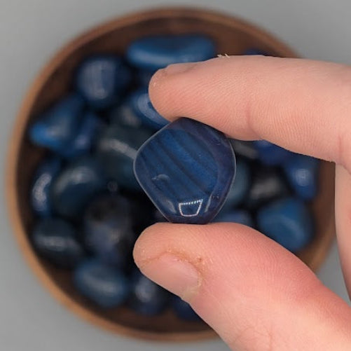 Blue Agate Tumble