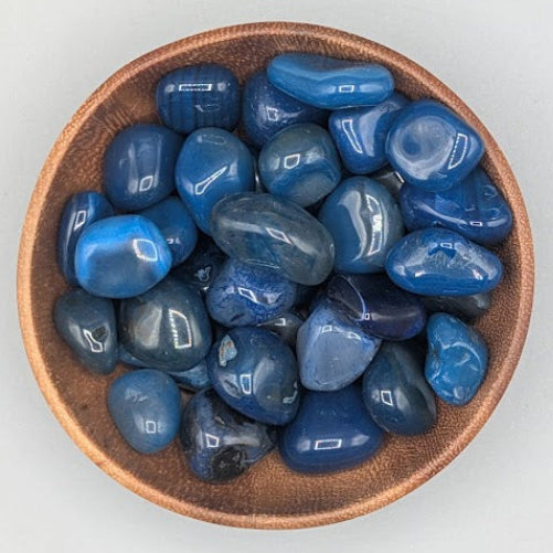 Blue Agate Tumble