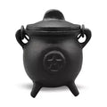Cast Iron Cauldron Pentacle 11x10 cm