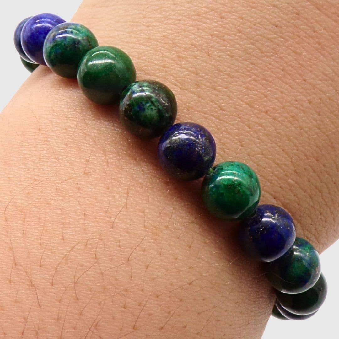 Azurite Bead Bracelet 8mm