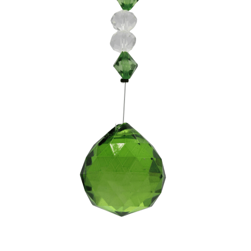 Suncatcher Hanging Green Beads Tree of Life