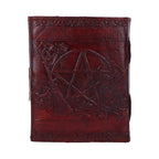 Lockable Pentagram Leather Embossed Journal