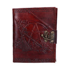 Lockable Pentagram Leather Embossed Journal