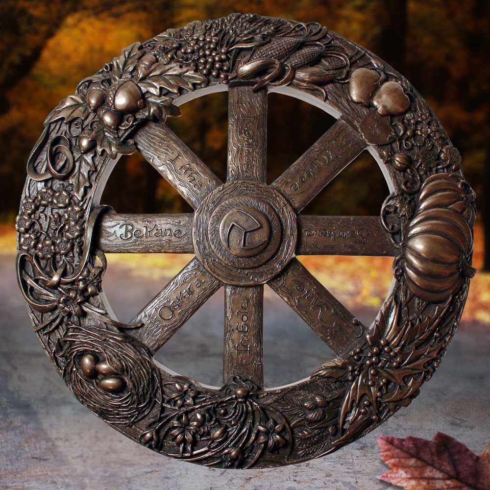 Wheel of the Year Plaque