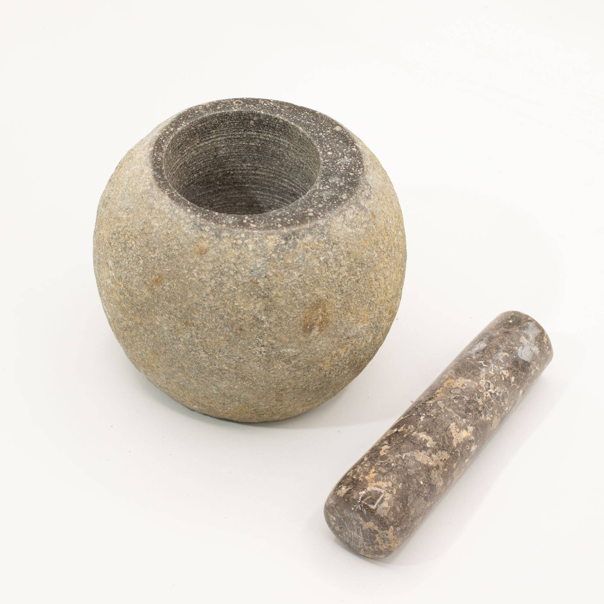 Natural Riverstone Pestle & Mortar