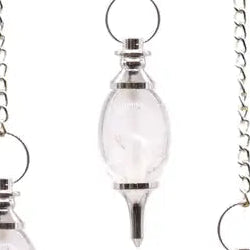 Lingam Shaped Gemstone Pendulum